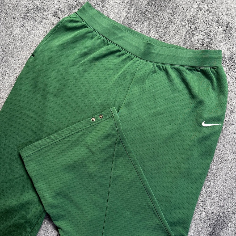 Nike Team Pants Size XL Mesh Snap Hem 36x30 Athletic Training Wide Leg Baggy